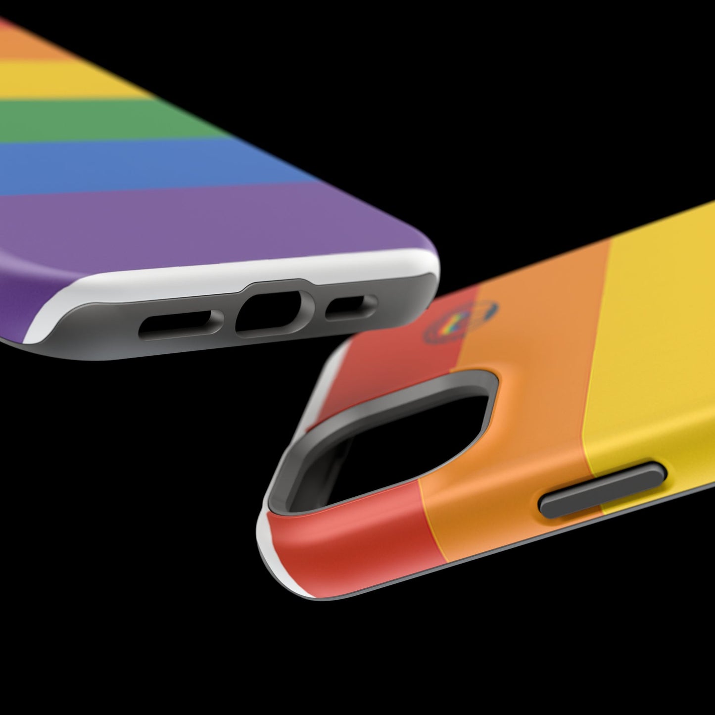 Rainbow Pride Magnetic Phone Case | LGBTQ+ Accessories, Colorful Phone Protection, Gift for Pride Month, Unique Cell Cover