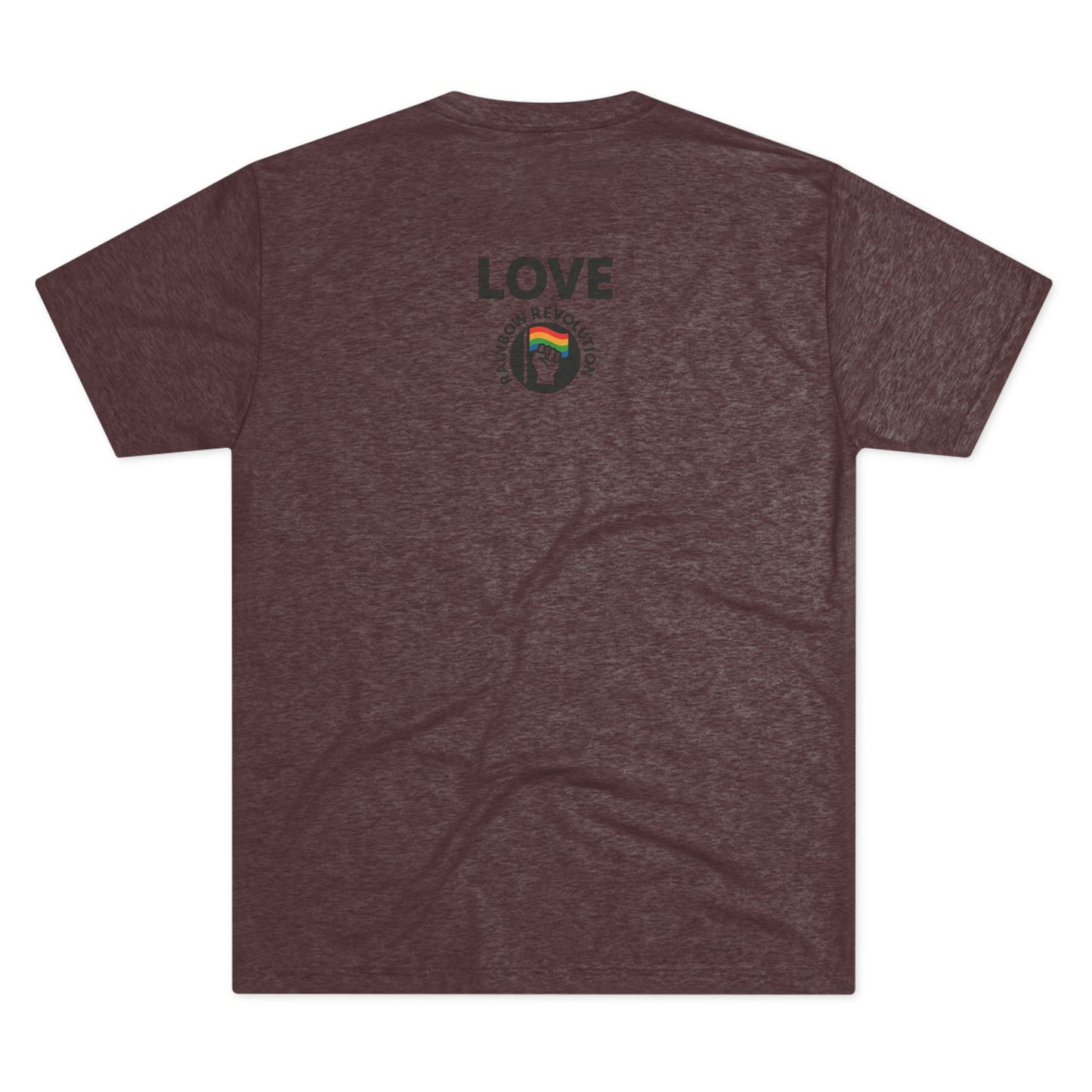Pride Unisex Tee with Love Design - LGBTQ+ Celebration Shirt, Affirmation Apparel, Support Shirt, Gift for Allies, Festival Wear