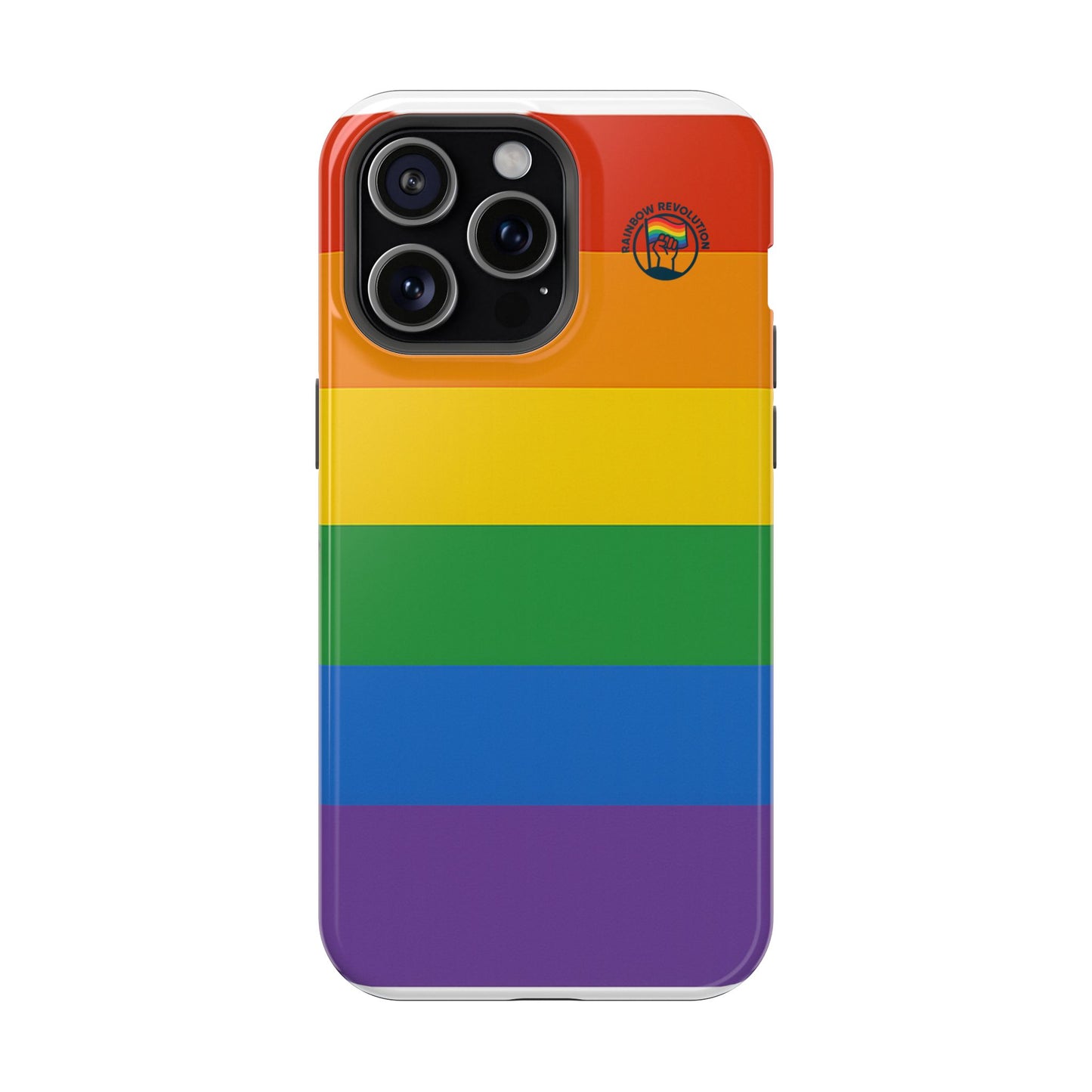 Rainbow Pride Magnetic Phone Case | LGBTQ+ Accessories, Colorful Phone Protection, Gift for Pride Month, Unique Cell Cover