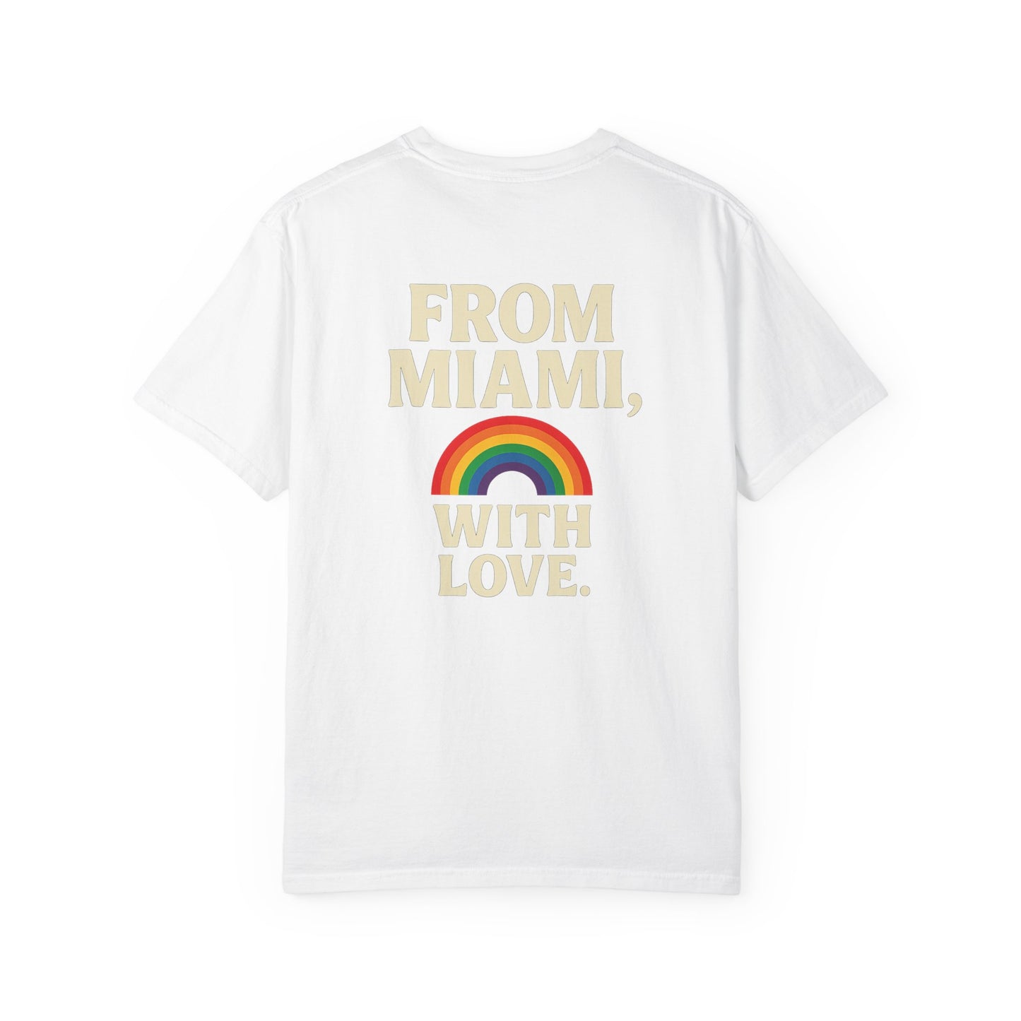Unisex Rainbow Revolution T-shirt - Celebrate Pride, Summer Vibes, LGBTQ+ Support, Miami Love, Casual Wear