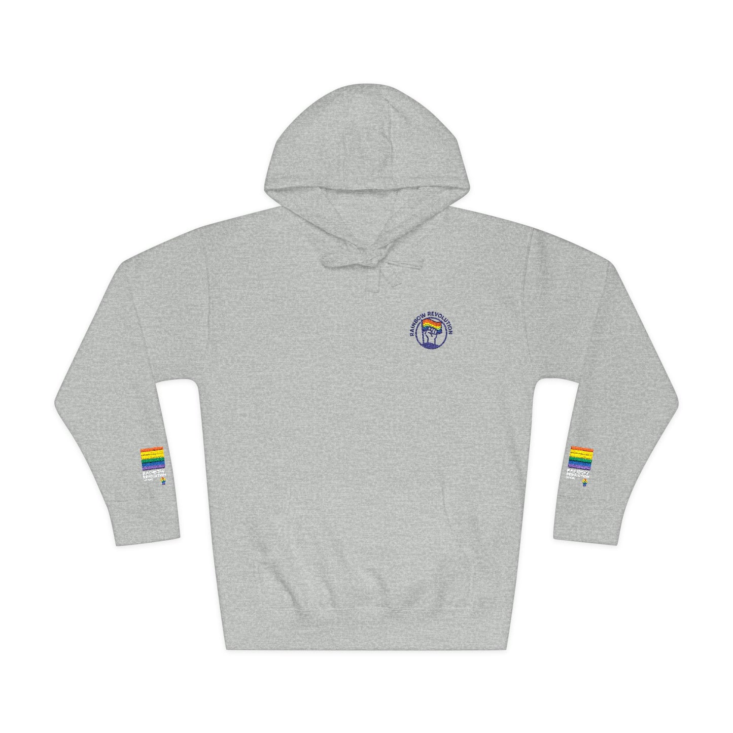 Cozy Pride Unisex Fleece Hoodie, LGBTQ+ Apparel, Comfortable Sweatshirt, Perfect Gift, Rainbow Celebrations, Pride Month