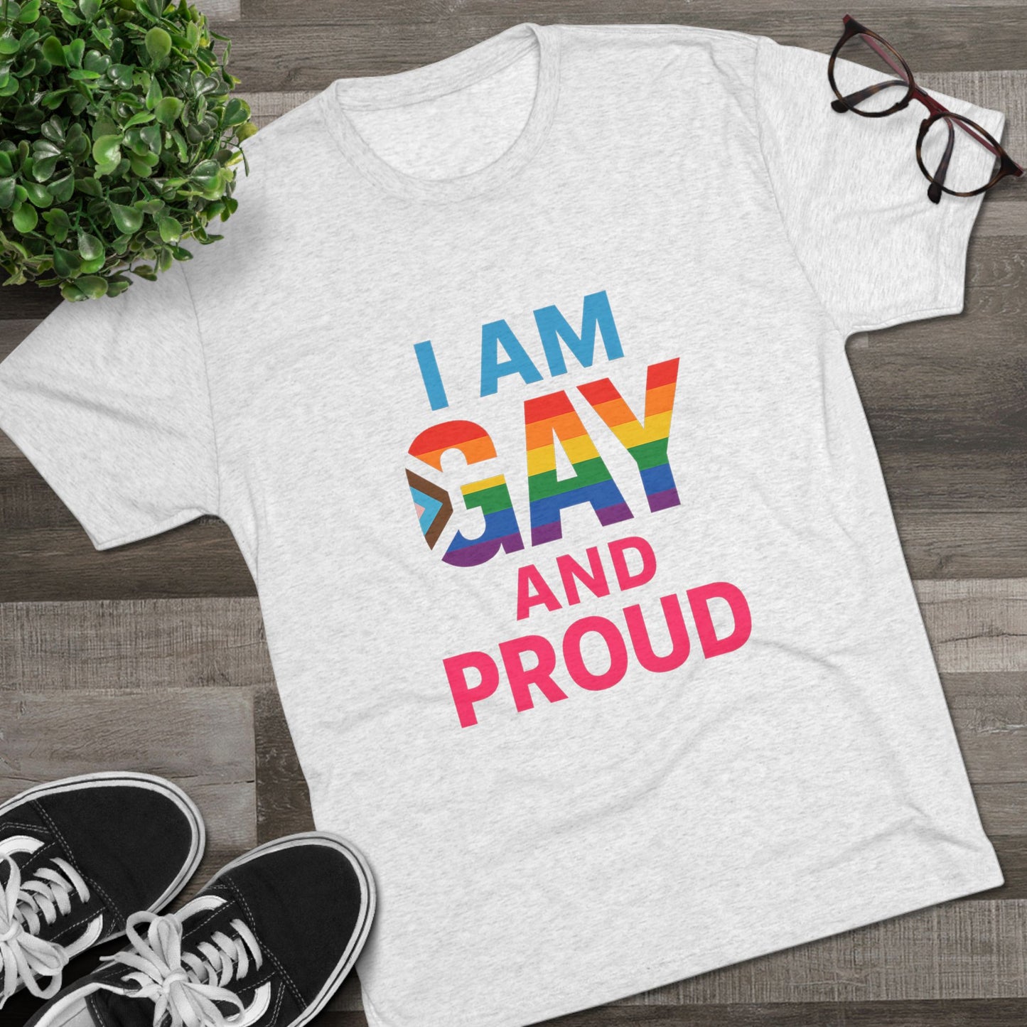 Pride Unisex Tee with Love Design - LGBTQ+ Celebration Shirt, Affirmation Apparel, Support Shirt, Gift for Allies, Festival Wear