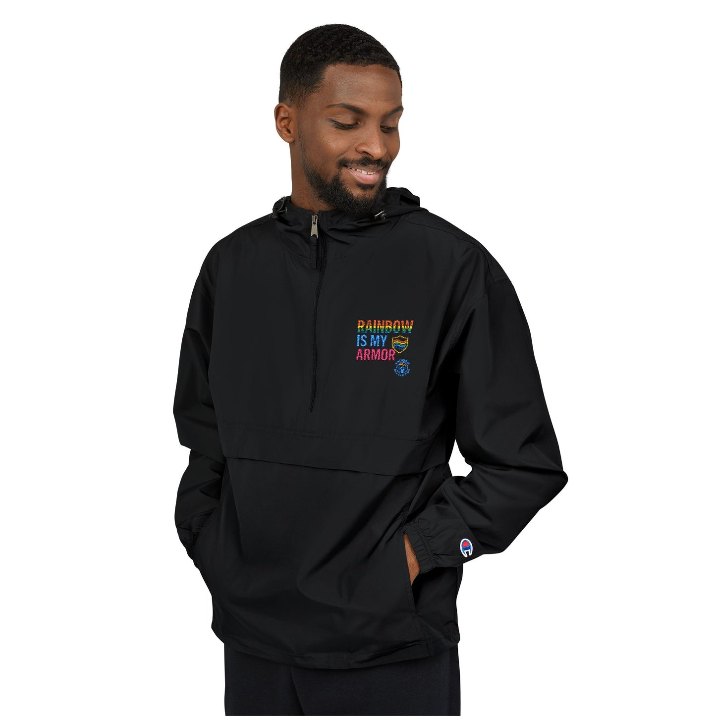 Stylish Packable Anorak Jacket - Unisex Windbreaker, Lightweight Outerwear, Perfect for Outdoor Adventures, Casual Wear, Travel, Festivals