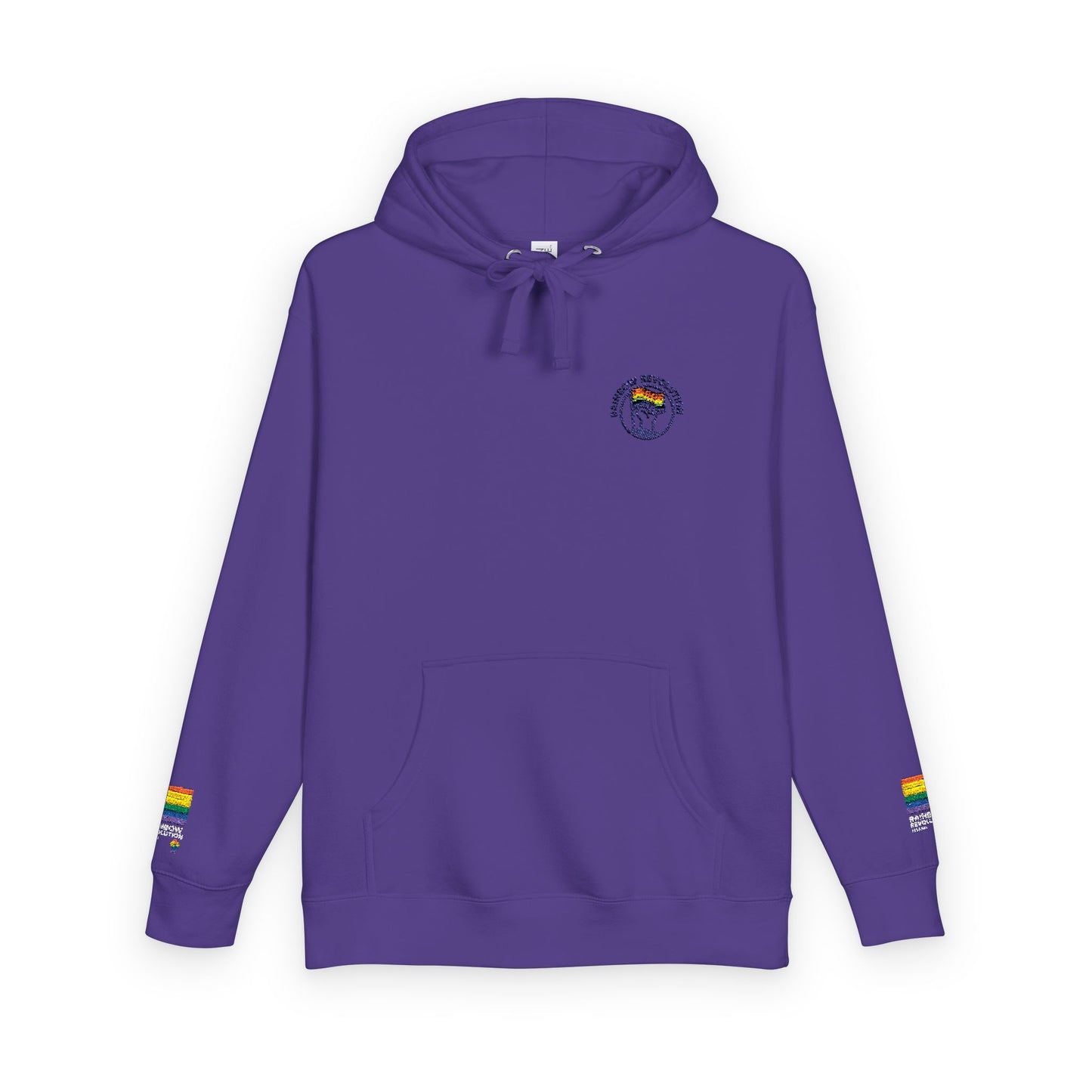 Cozy Pride Unisex Fleece Hoodie, LGBTQ+ Apparel, Comfortable Sweatshirt, Perfect Gift, Rainbow Celebrations, Pride Month