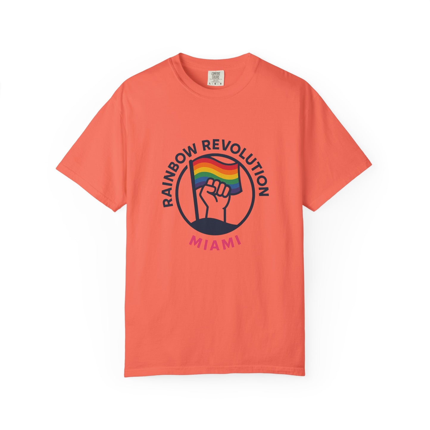 Unisex Rainbow Revolution T-shirt - Celebrate Pride, Summer Vibes, LGBTQ+ Support, Miami Love, Casual Wear