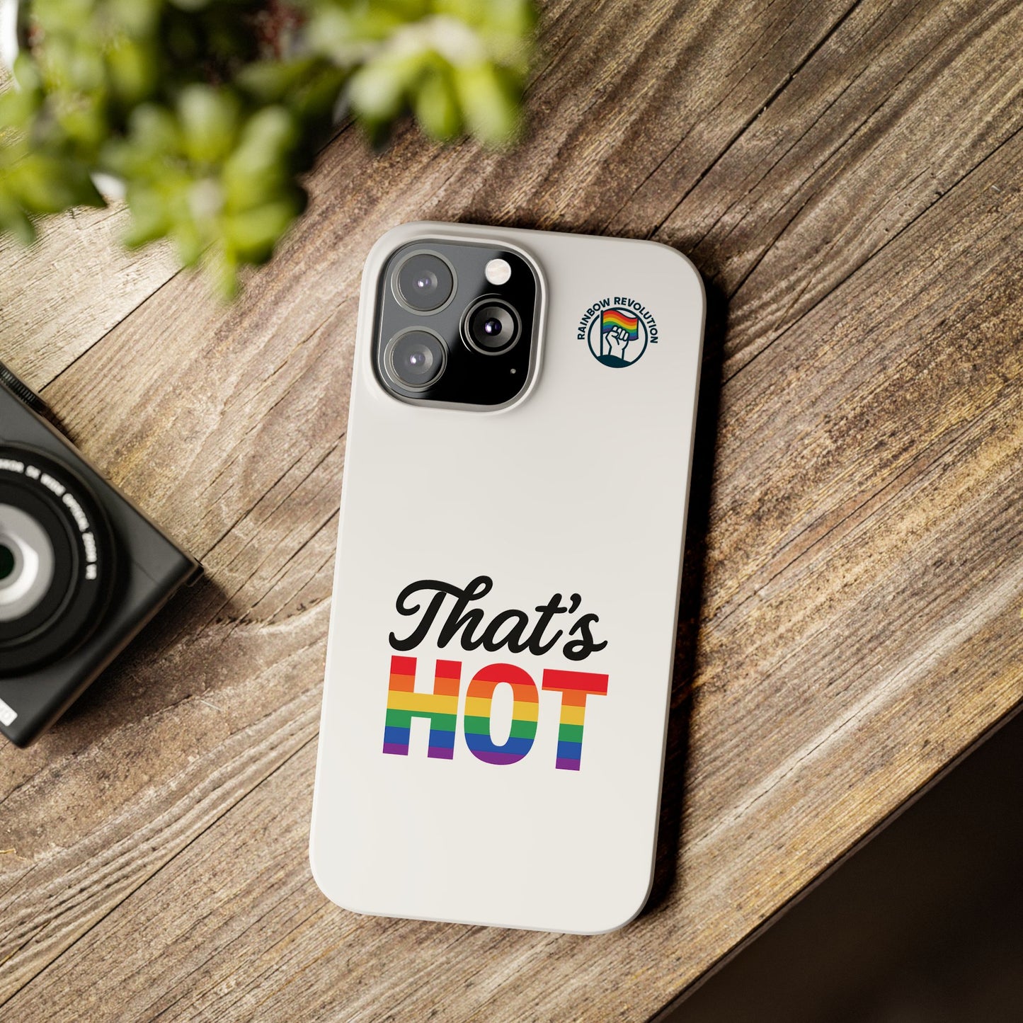Rainbow Pride Slim Phone Cases | LGBTQ+ Accessories, Gifts for Friends, Trendy Phone Cover, Summer Vibes