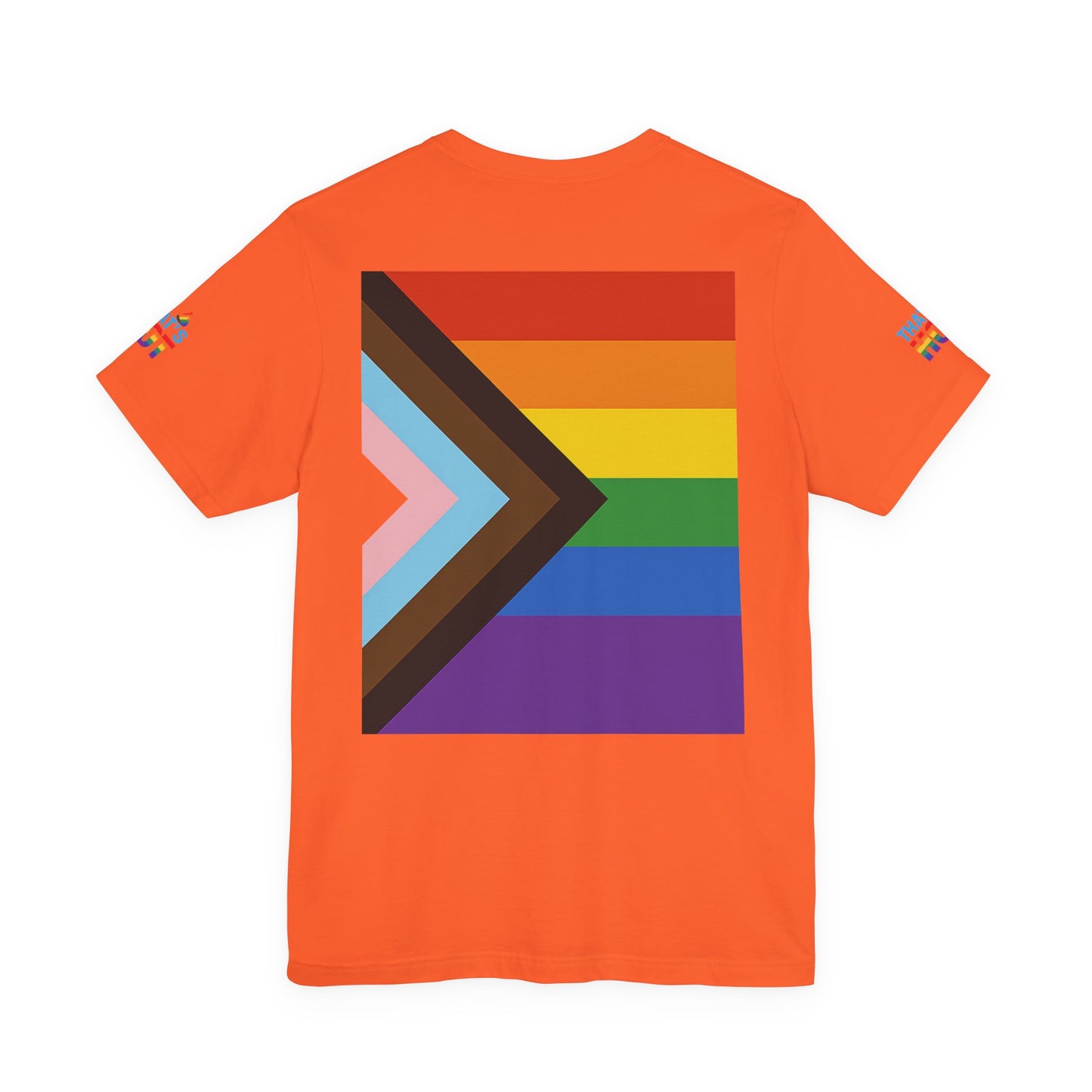 Pride Rainbow Tee, Unisex Short Sleeve Shirt, LGBTQ+ Apparel, Comfortable Summer Top, Celebratory Outfit, Gift for Allies