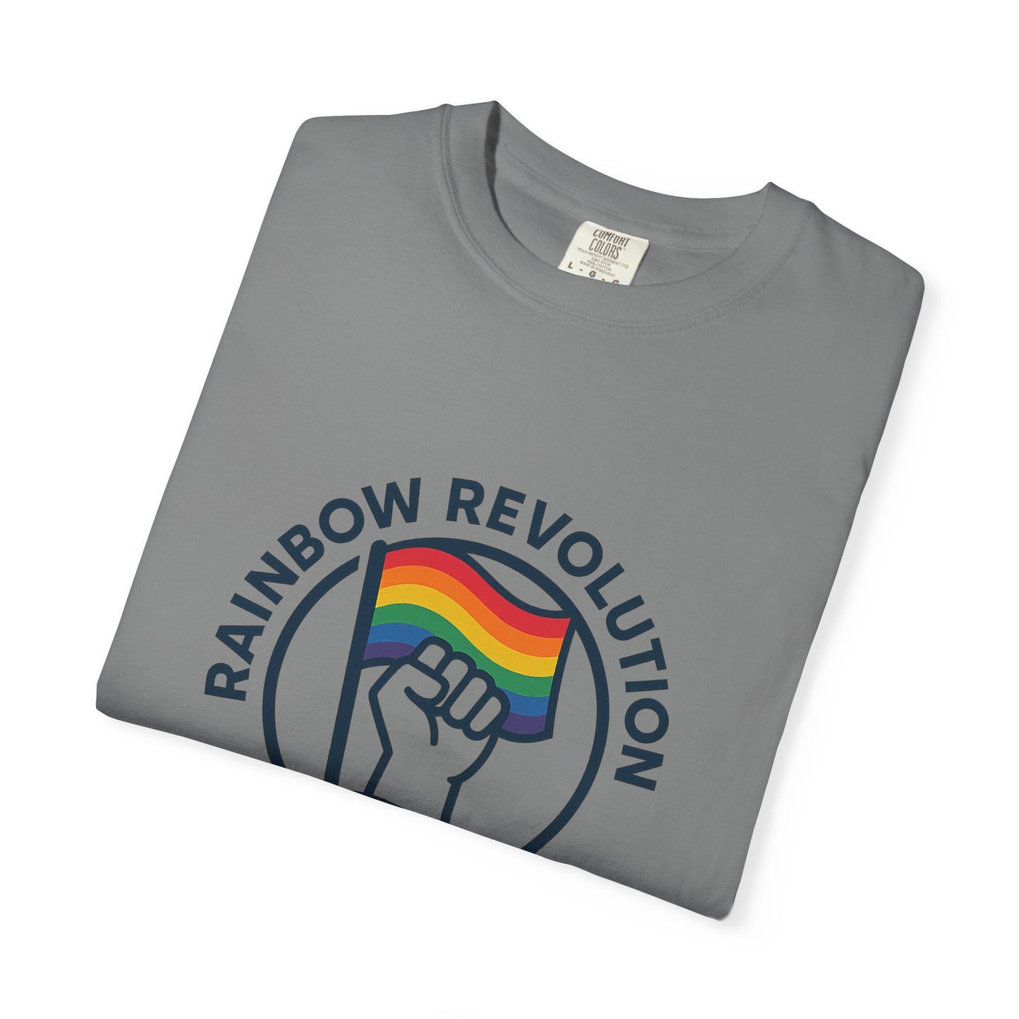 Unisex Rainbow Revolution T-shirt - Celebrate Pride, Summer Vibes, LGBTQ+ Support, Miami Love, Casual Wear