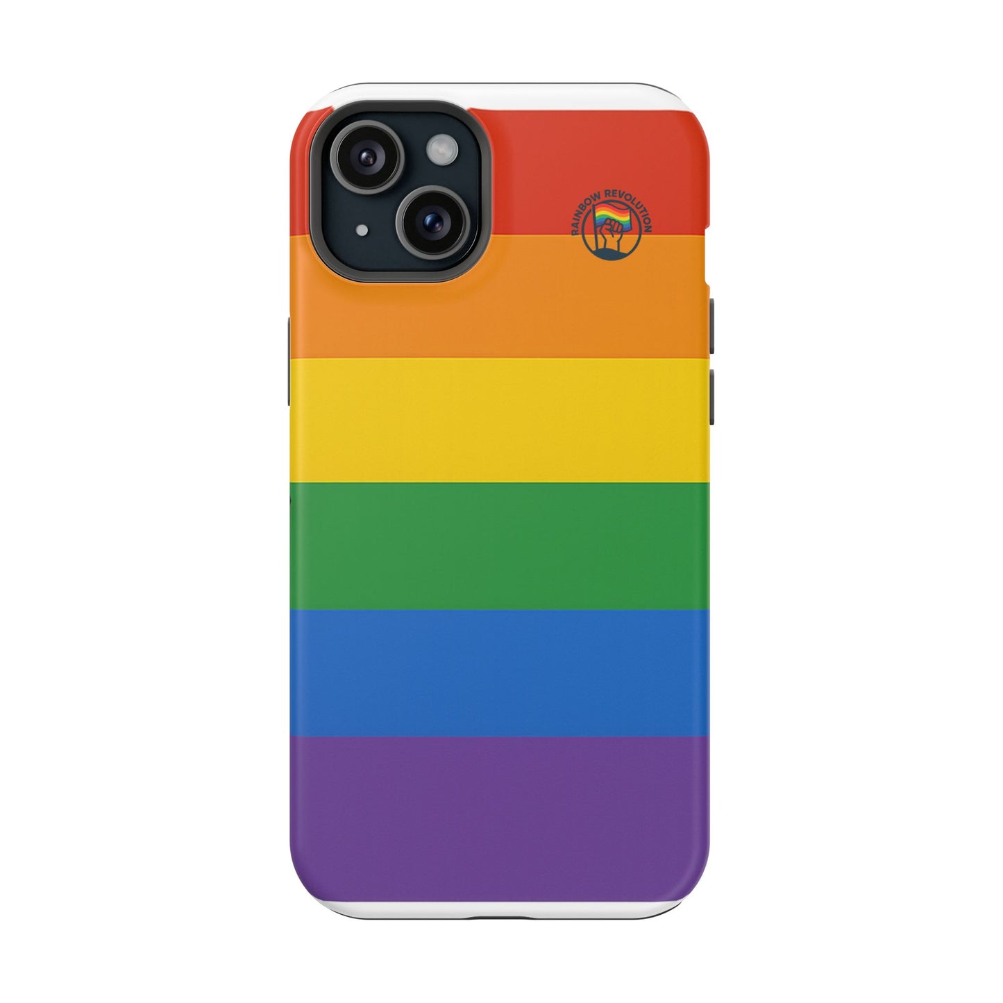 Rainbow Pride Magnetic Phone Case | LGBTQ+ Accessories, Colorful Phone Protection, Gift for Pride Month, Unique Cell Cover