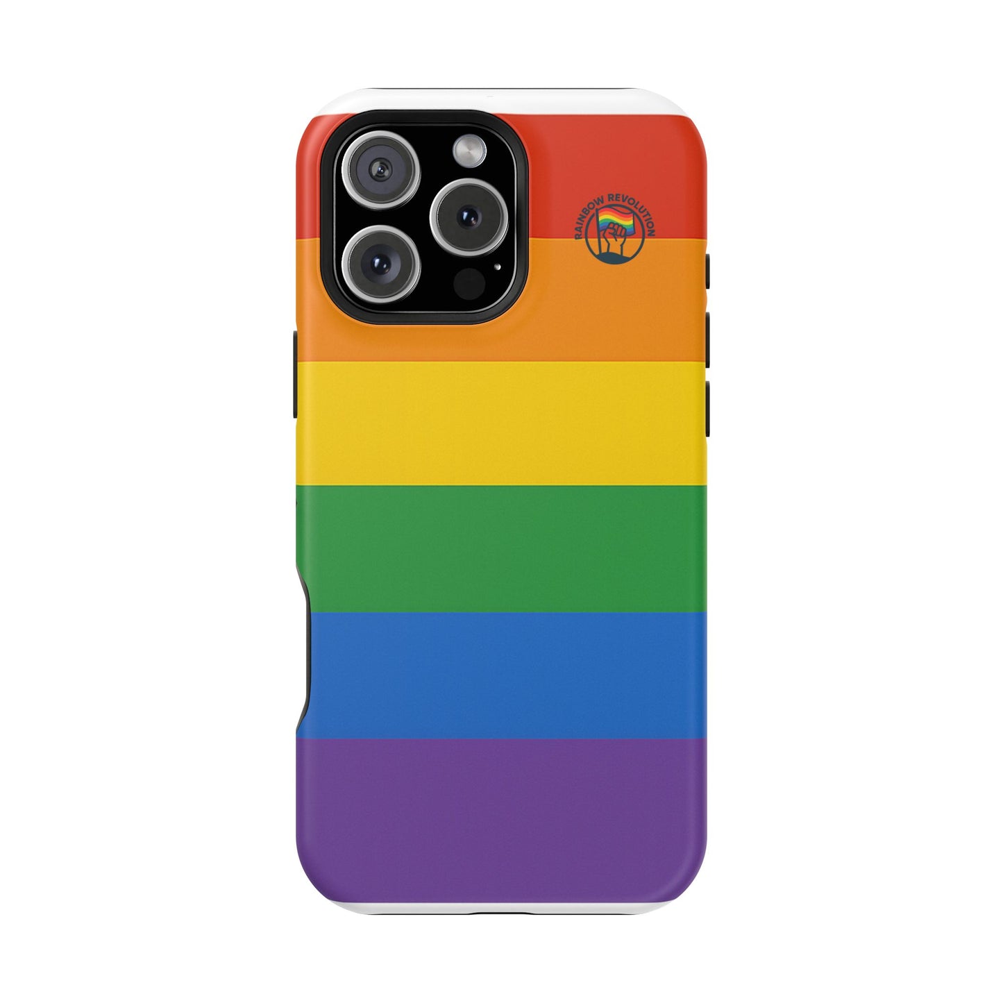Rainbow Pride Magnetic Phone Case | LGBTQ+ Accessories, Colorful Phone Protection, Gift for Pride Month, Unique Cell Cover